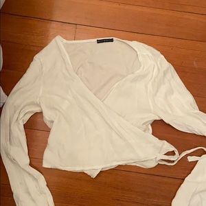 Brandy Melville Wrap Top